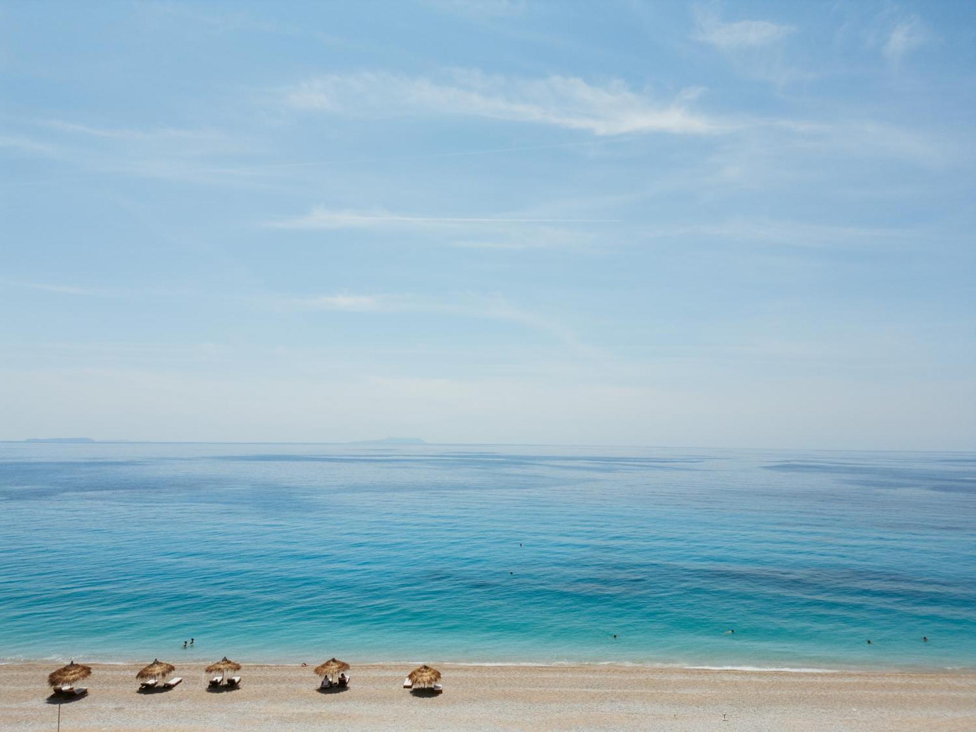 Palladium Beach Hotel- Private Beach Included Dhërmi Exteriér fotografie