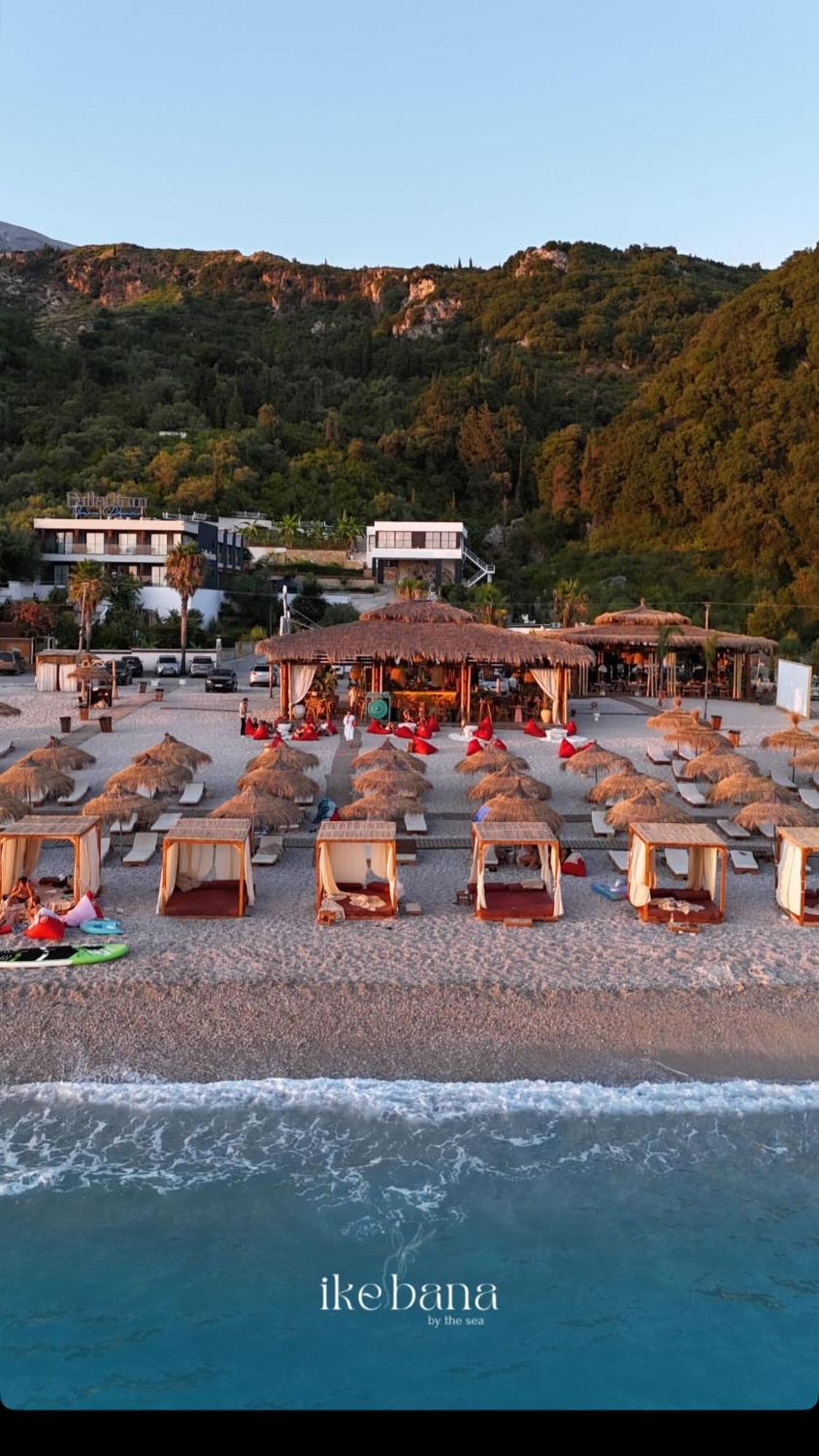 Palladium Beach Hotel- Private Beach Included Dhërmi Exteriér fotografie